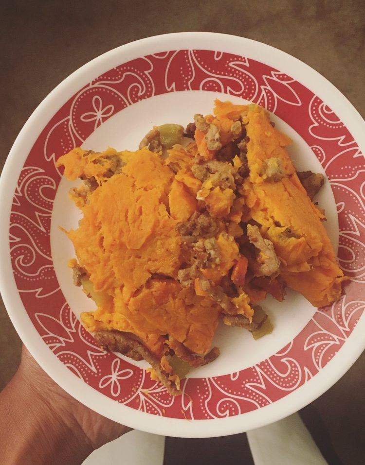 Whole 30 Book Recipe: Shepherd's Pie