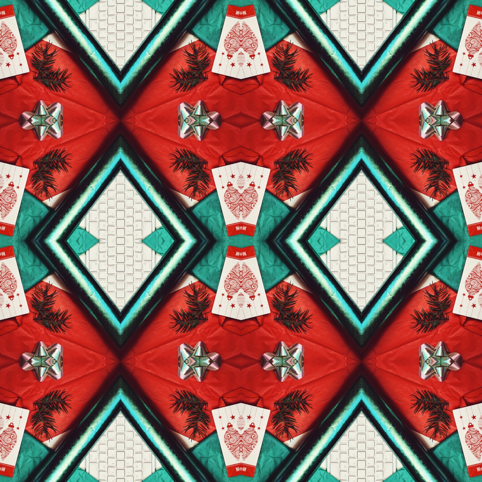 lcm-liveclothesminded-paperless post-christmas post-ecard-festive-holiday-kaleidoscope