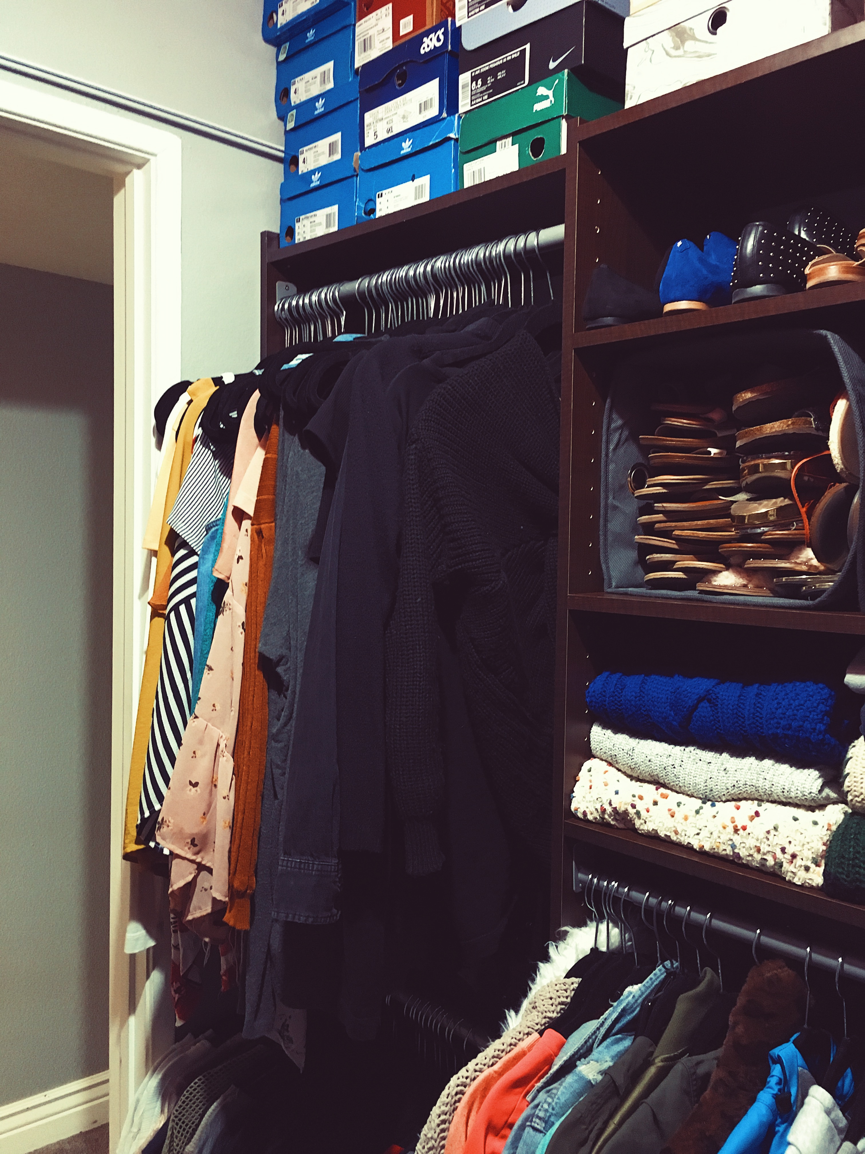 sectional closet-closet organizing-wear who you are