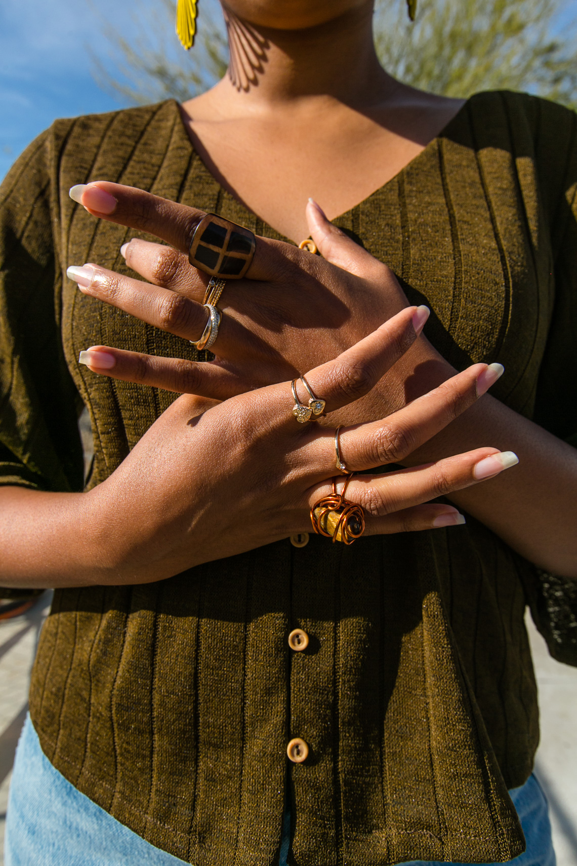 ring inspo-summer jewelry inspiration-h&m blouse-wear who you are