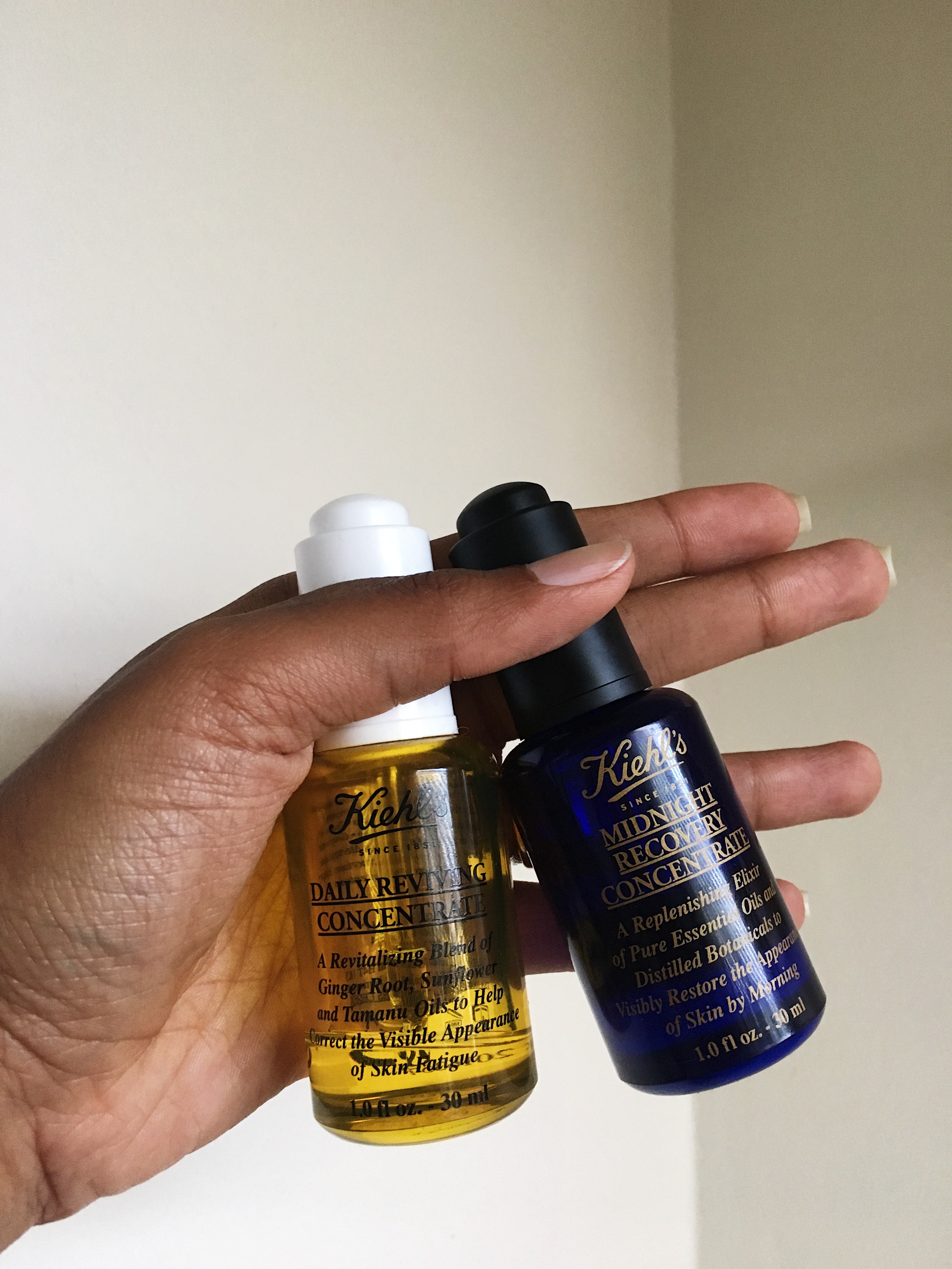 midnight recovery concentrate-daily reviving concentrate-kiehls oil-must have skincare oil
