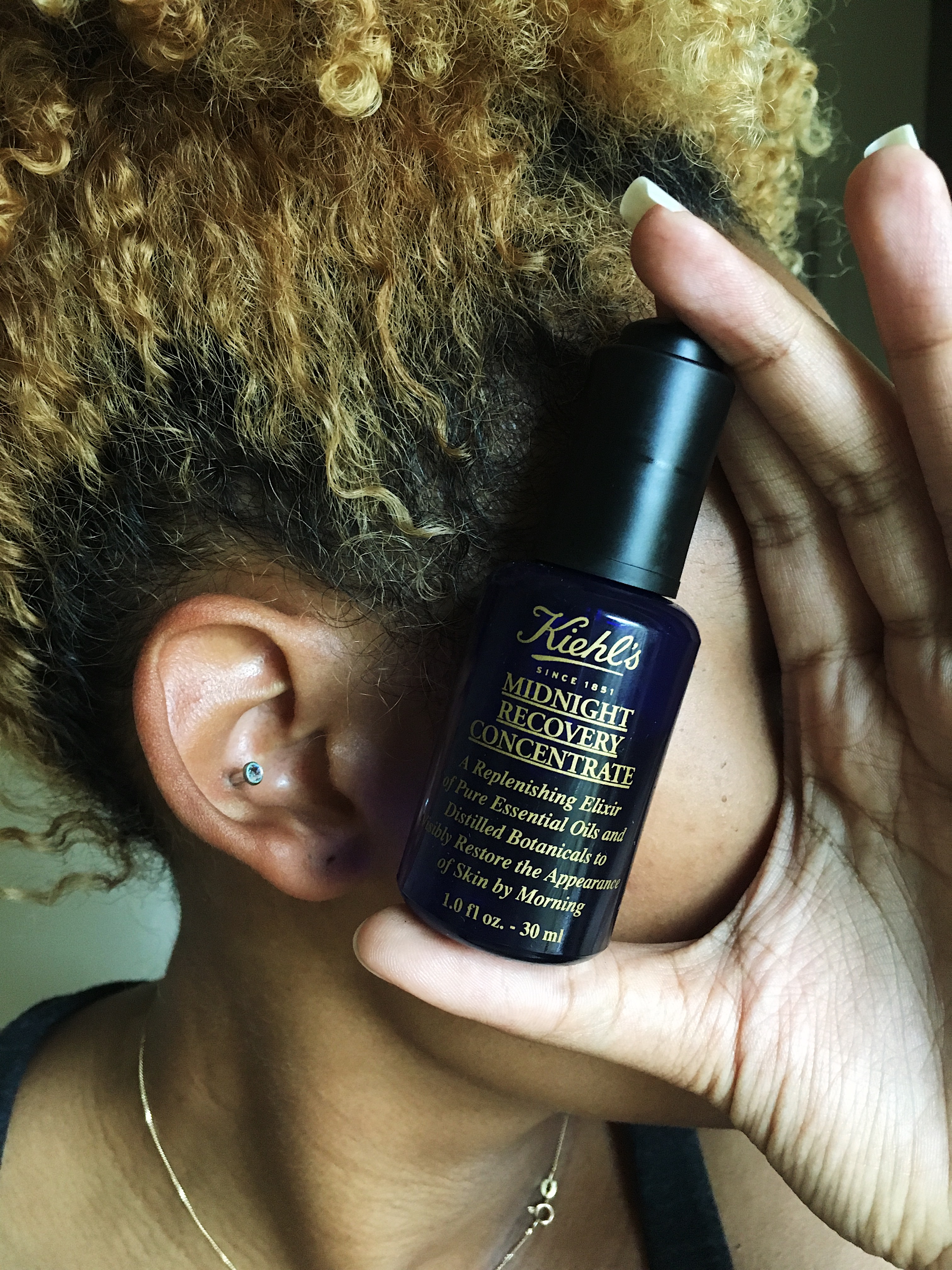 kiehls oil-facial oil-midnight recovery concentrate