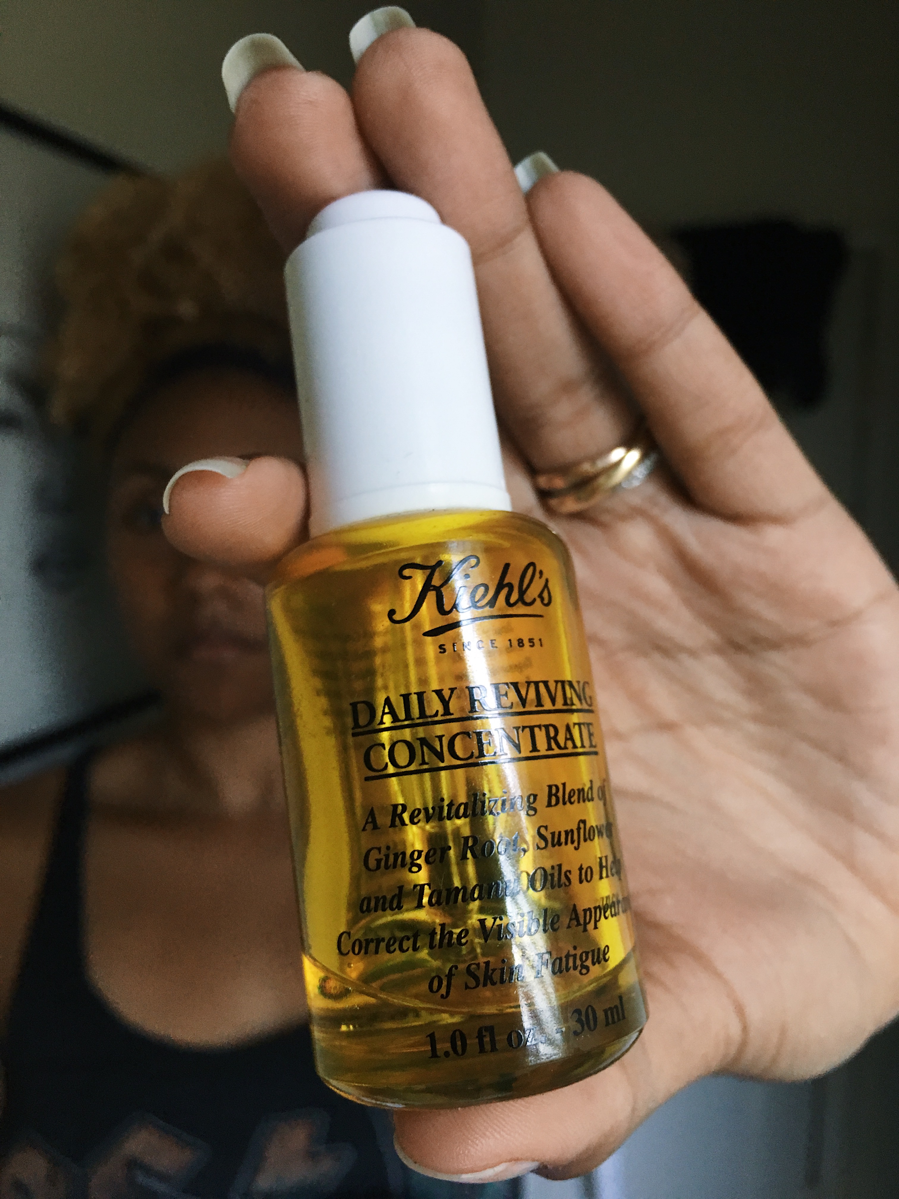 Daily Reviving Concentrate-kiehls oil-skincare routine
