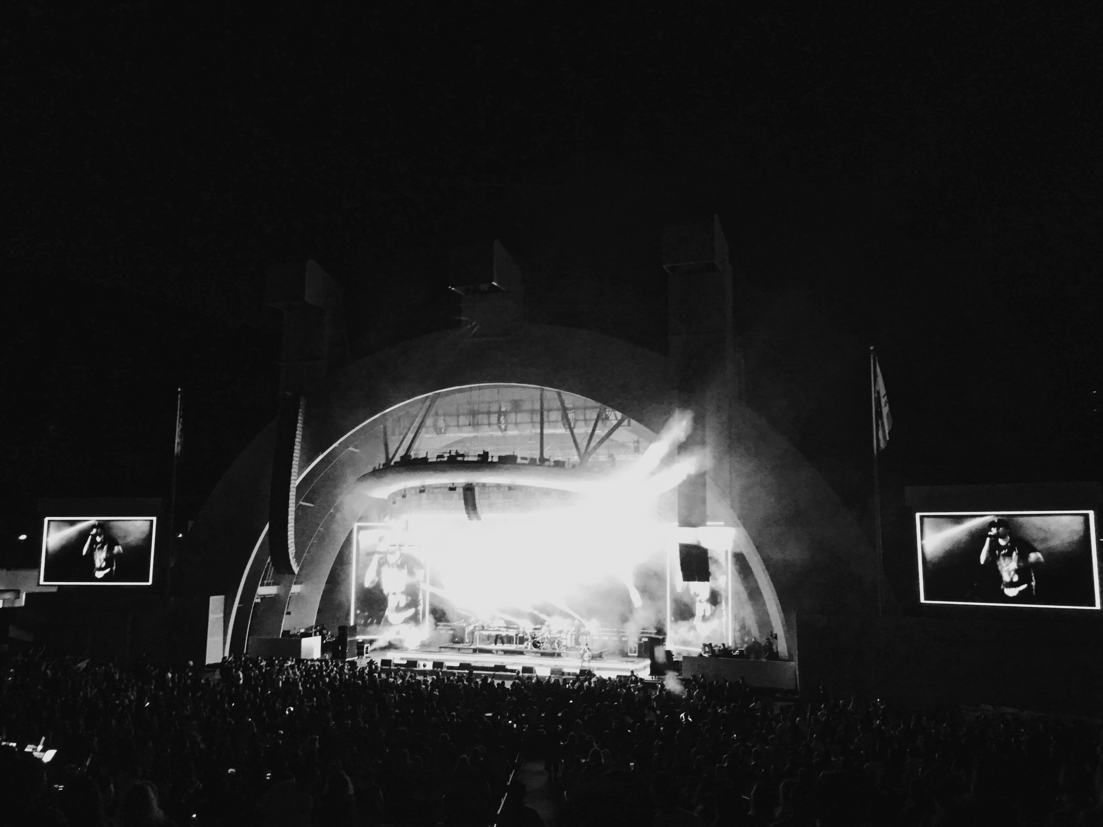 hollywood bowl-concert stage