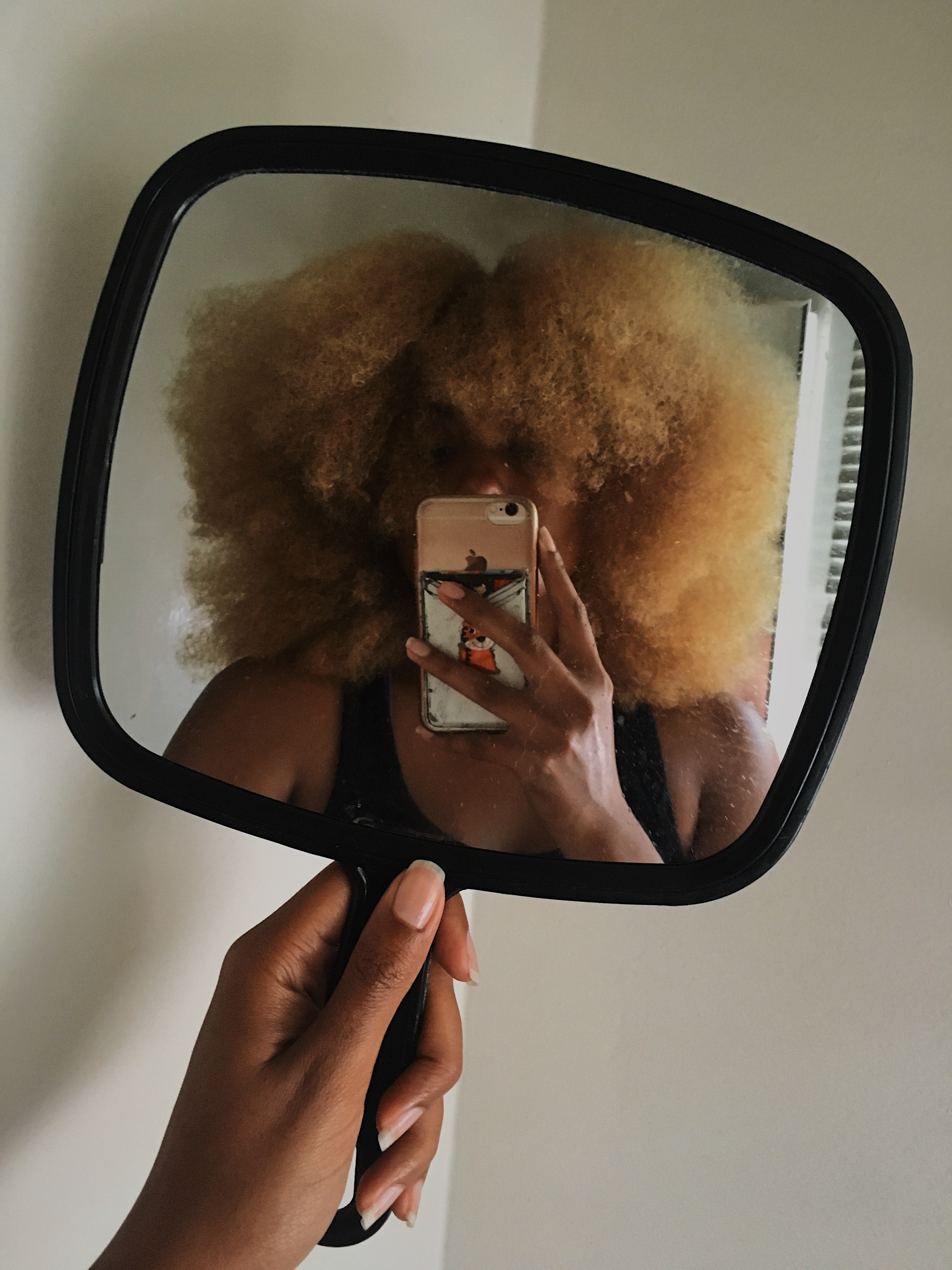 castor oil afro-mirro picture-reflection