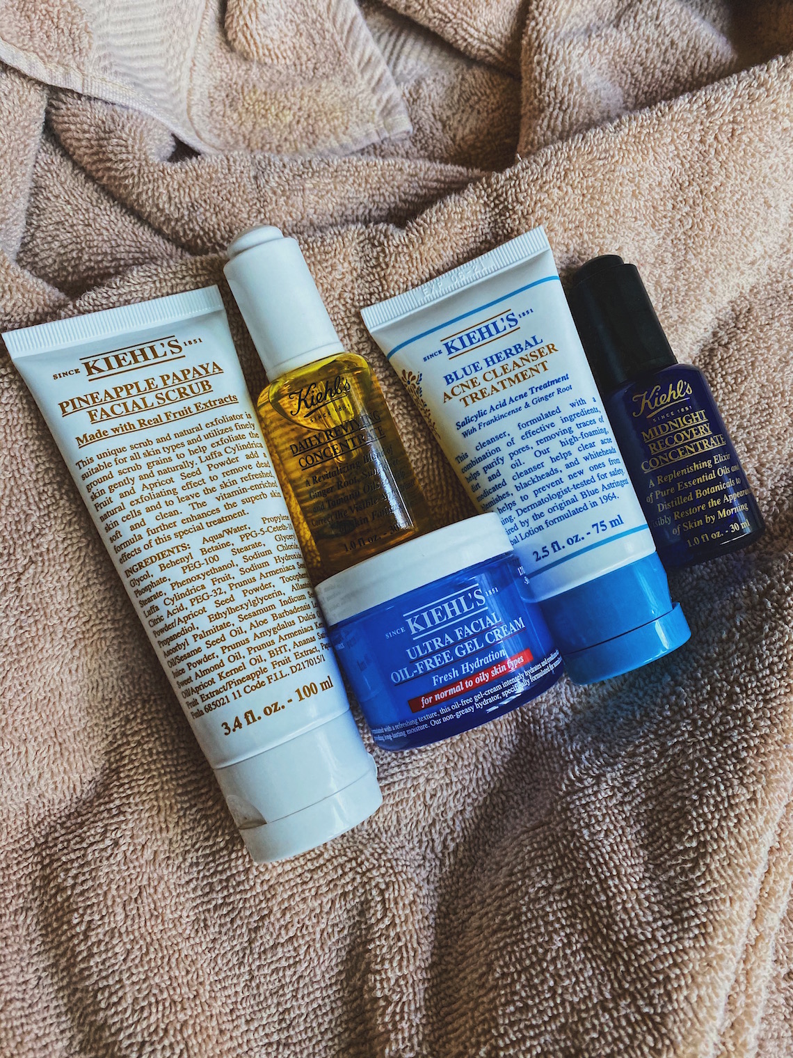 best products for combination skin-kiehls