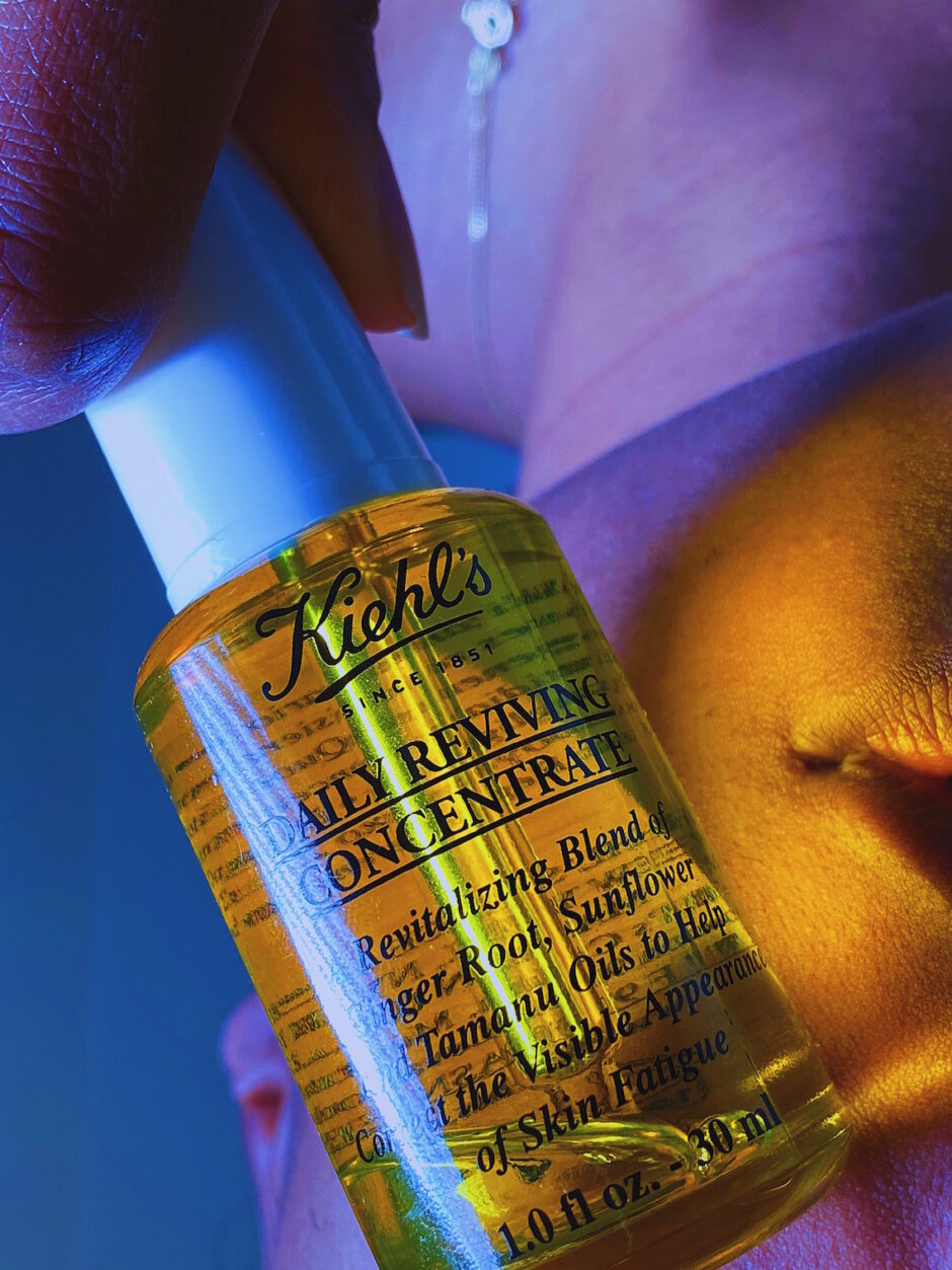 best skin care for combination skin-kiehls daily reviving concentrate