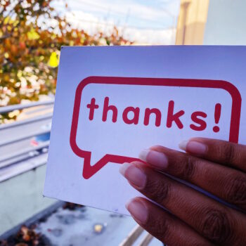 ways to say thank you-cards
