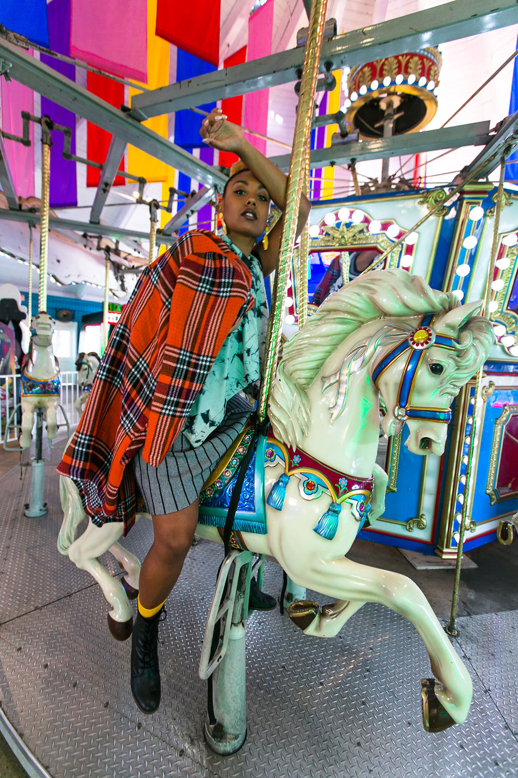 merry go round-fashion photoshoot-nordstrom rack-susina-long beach marina-rsee-xmmtt-wear who you are