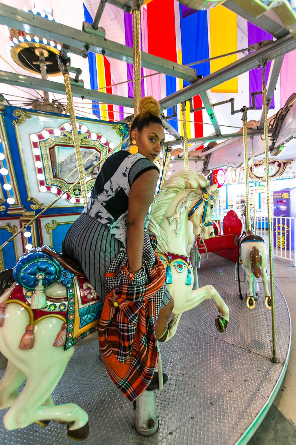 merry go round-fashion photoshoot-nordstrom rack-susina-long beach marina-rsee-xmmtt-wear who you are