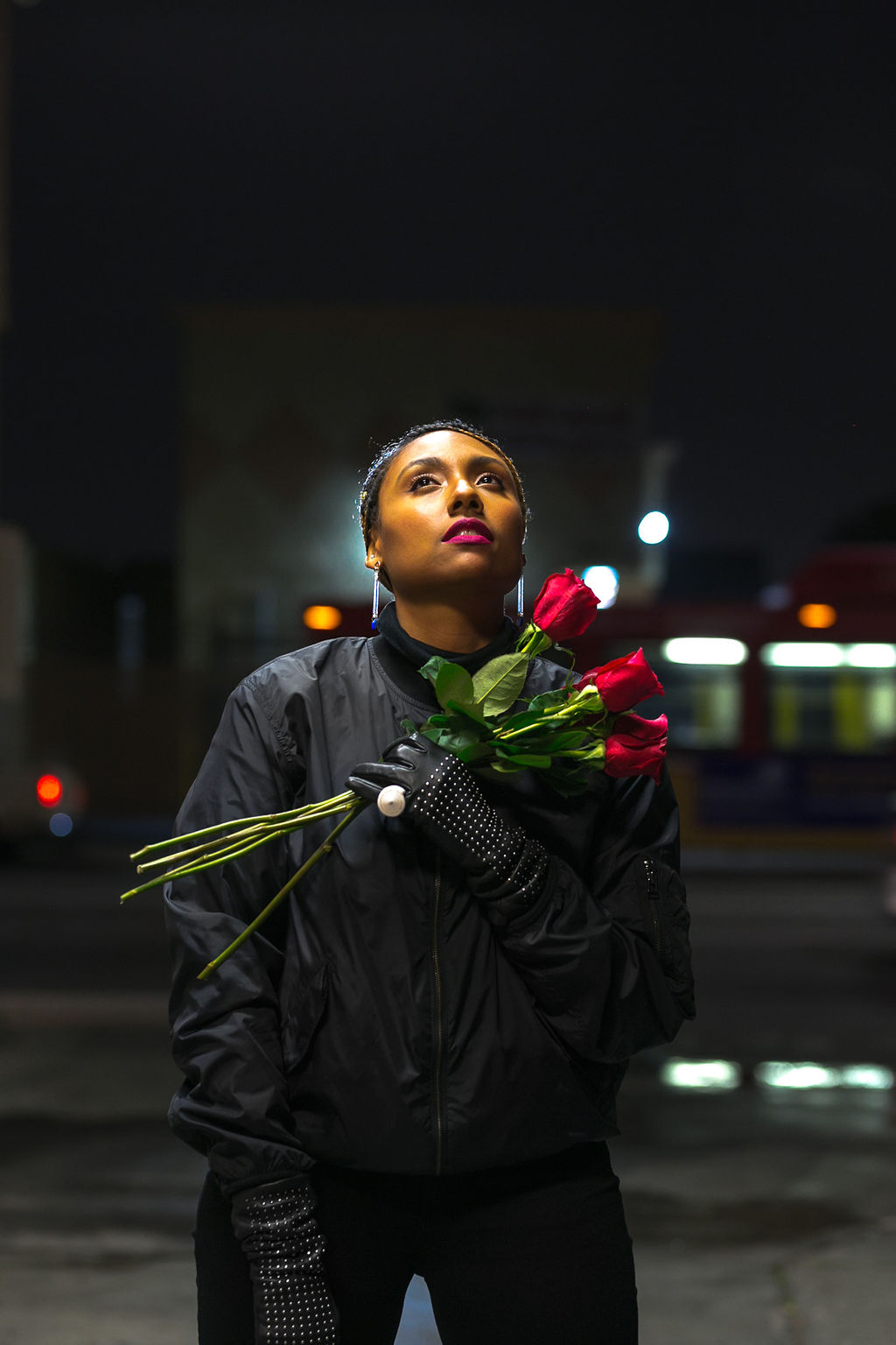 red roses-rsee-xmmtt-wear who you are-lcm-night photography