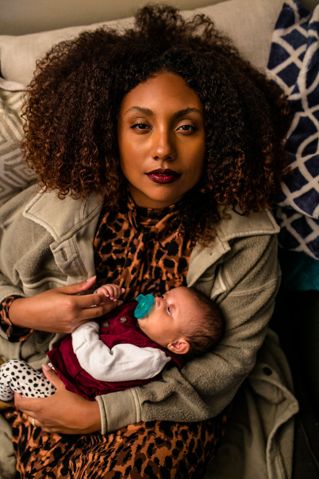 new mom-natural hair-make up brown skin-liveclothesminded-rsee